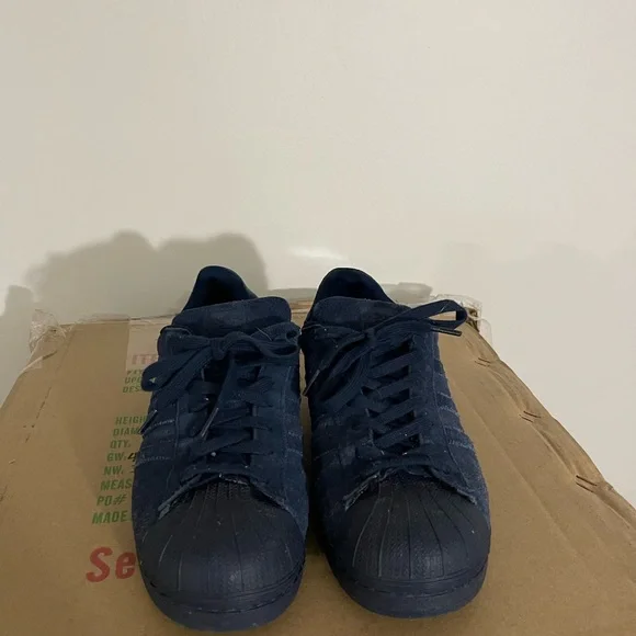 adidas | Shoes | Im Selling Some Dark Blue Adidas | Poshmark display picture 3